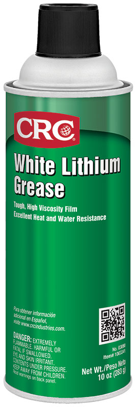 CRC® 03079 Extremely Flammable Heavy Duty Grease, 16 oz Aerosol Can, Viscous Grease Form, Red, -25 to 300 deg F