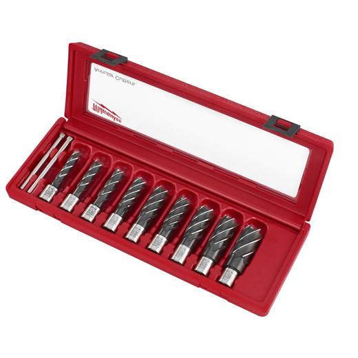 product Milwaukee® Thunderbolt® 48-89-2802 Drill Bit Set, 29 Pieces, HSS, Black Oxide