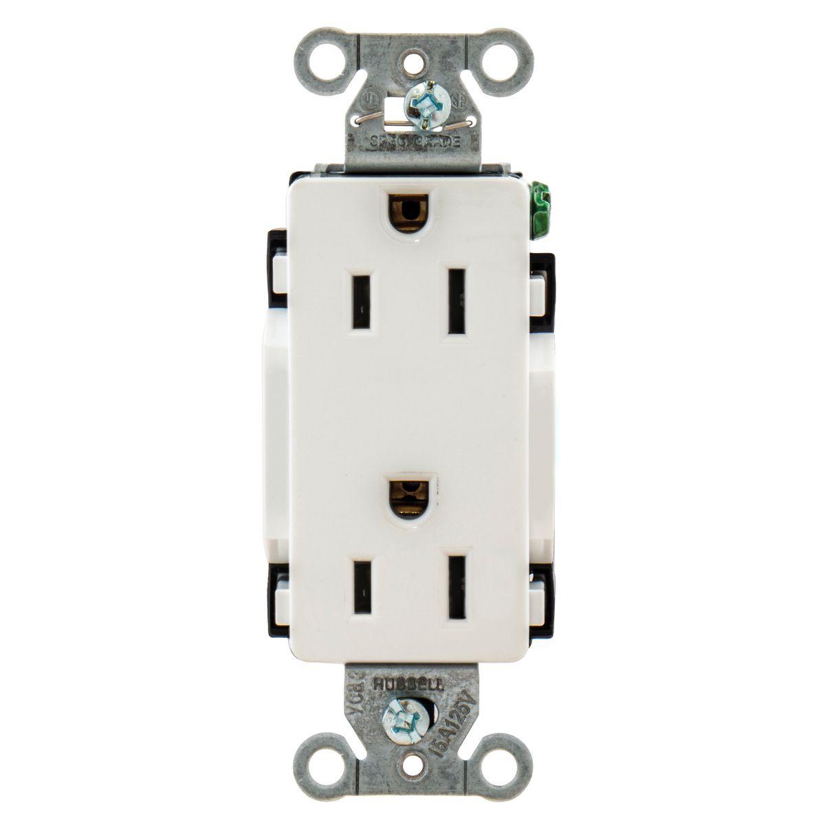 Wiring Device-Kellems DR15WHI