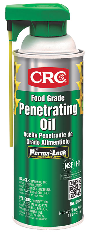 CRC® 03060 Screwloose® Flammable Super Penetrant, 16 oz Aerosol Can, Liquid, Light Amber, 0.79