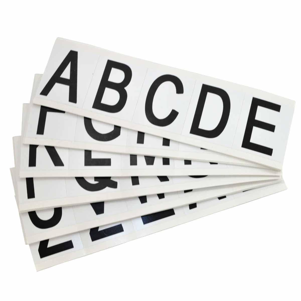Brady&reg; ToughStripe&reg; 121710 Non-Illuminated Non-Reflective Floor Marking Letter, White D Character, B-514 Polyester
