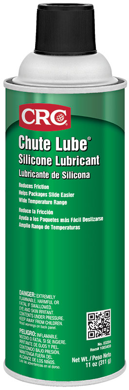 CRC® 03040 Dry Film Extremely Flammable Multi-Purpose Silicone Lubricant With Perma-Lock™, 16 oz Aerosol Can, Liquid Form, Clear/Water White, 400 deg F