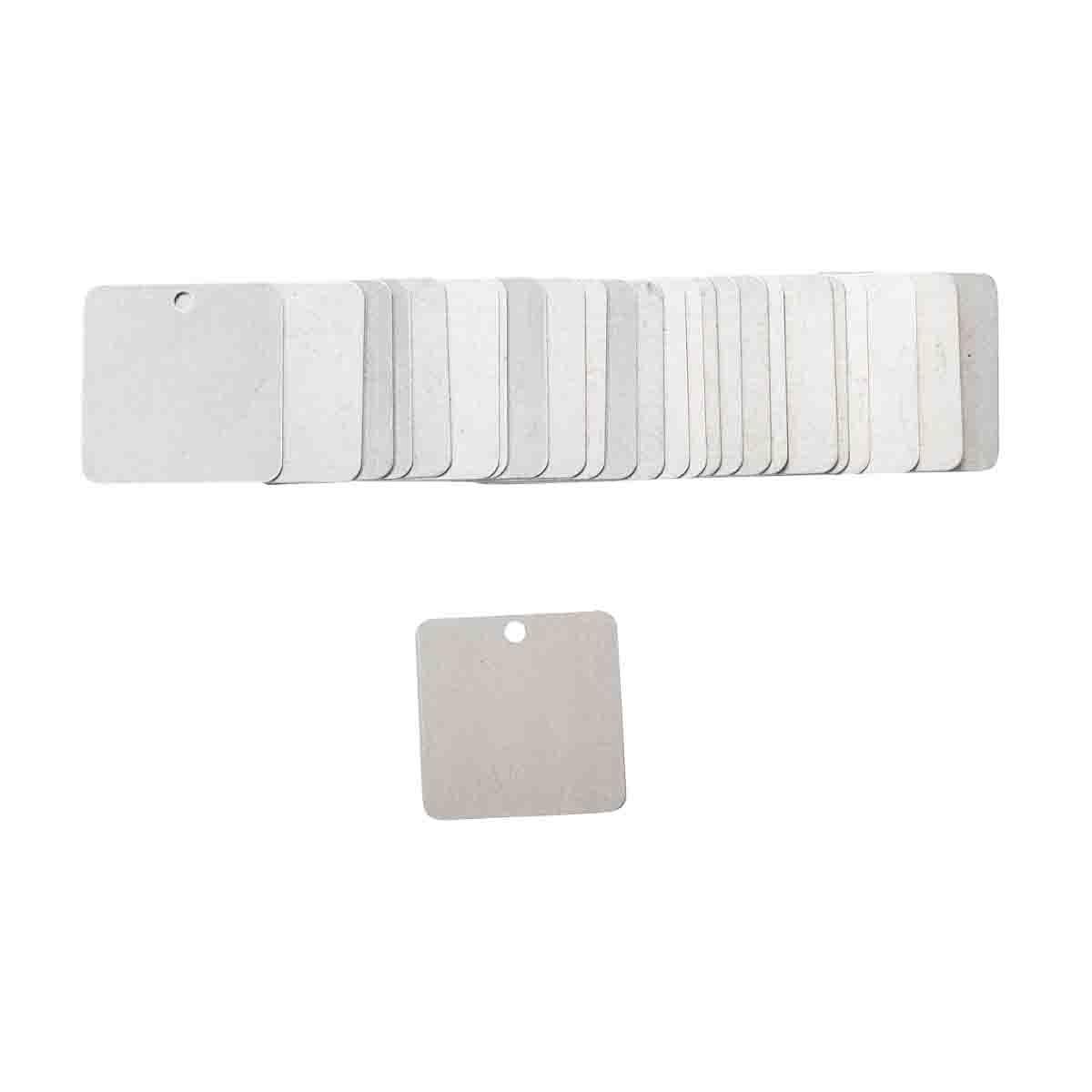 Brady&reg; 41923 Blank Laminated Rectangular Lightweight Self-Locking Valve Tag, 2-1/2 in H x 4 in W, Yellow, B-418 Plastic