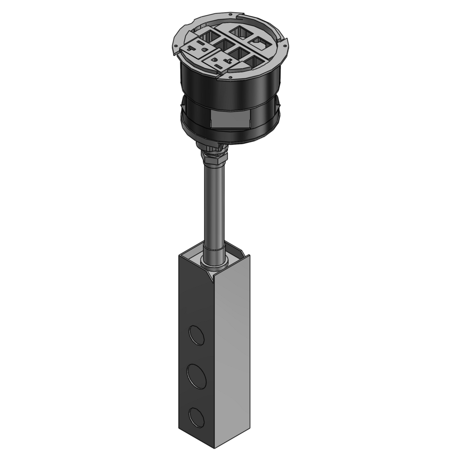 Steel City&reg; FPT4-2P-6C