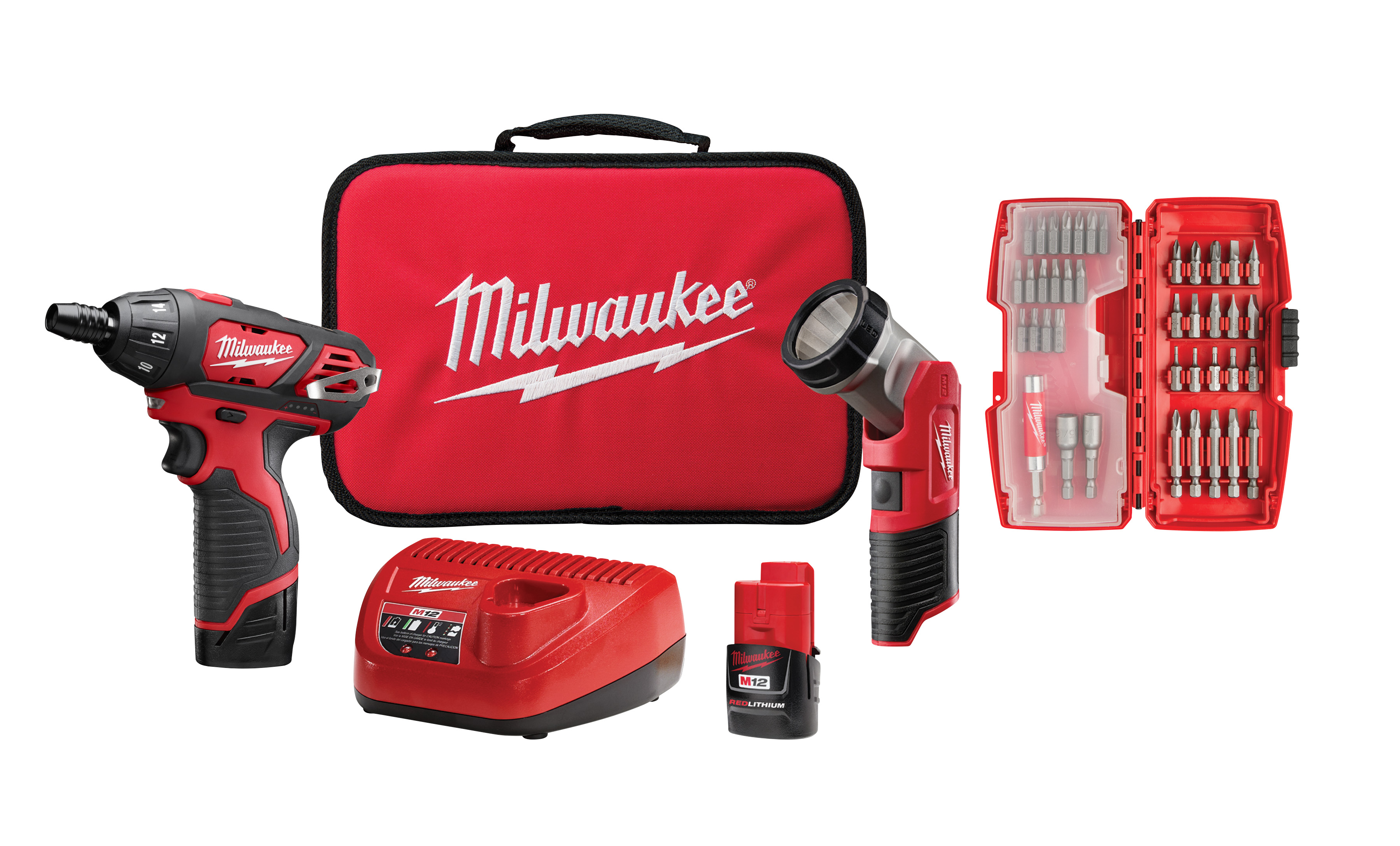 Milwaukee® M12™ 2462-20 High Performance Cordless Impact Driver, 1/4 in Hex/Straight Drive, 3300 bpm, 1000 in-lb Torque, 12 VAC, 6-1/2 in OAL