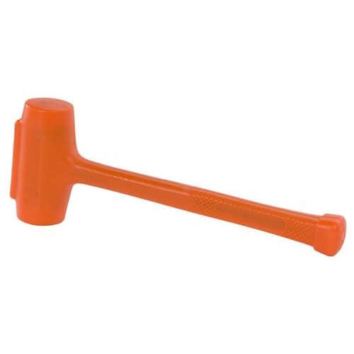 Nupla® 30-025 Sledge Hammer, 12 in OAL, Brass Head, Fiberglass Handle