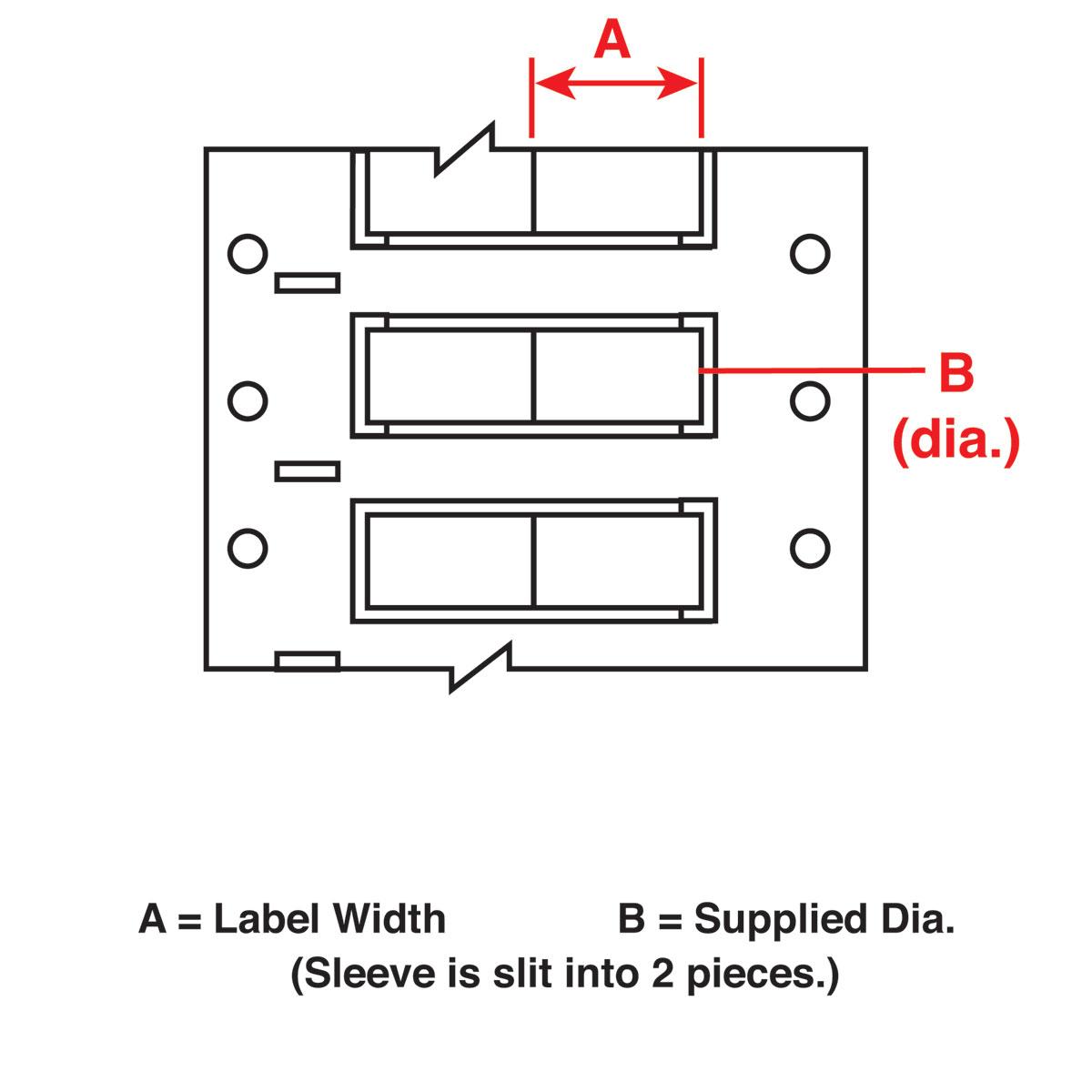 Brady® 2FR-1500-2-WT-2