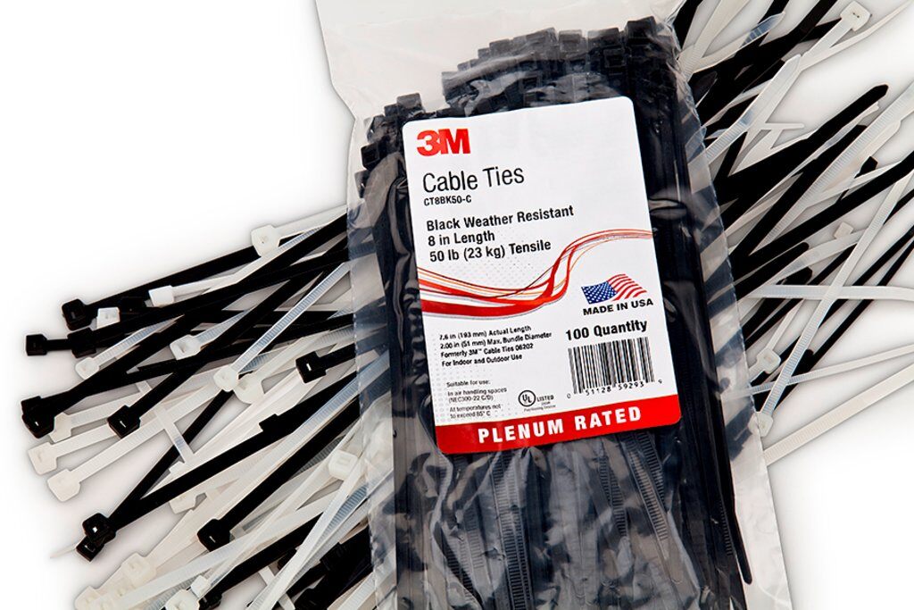product Mighty Tie MT14500C Cable Tie, 14 in, Nylon, UV Black