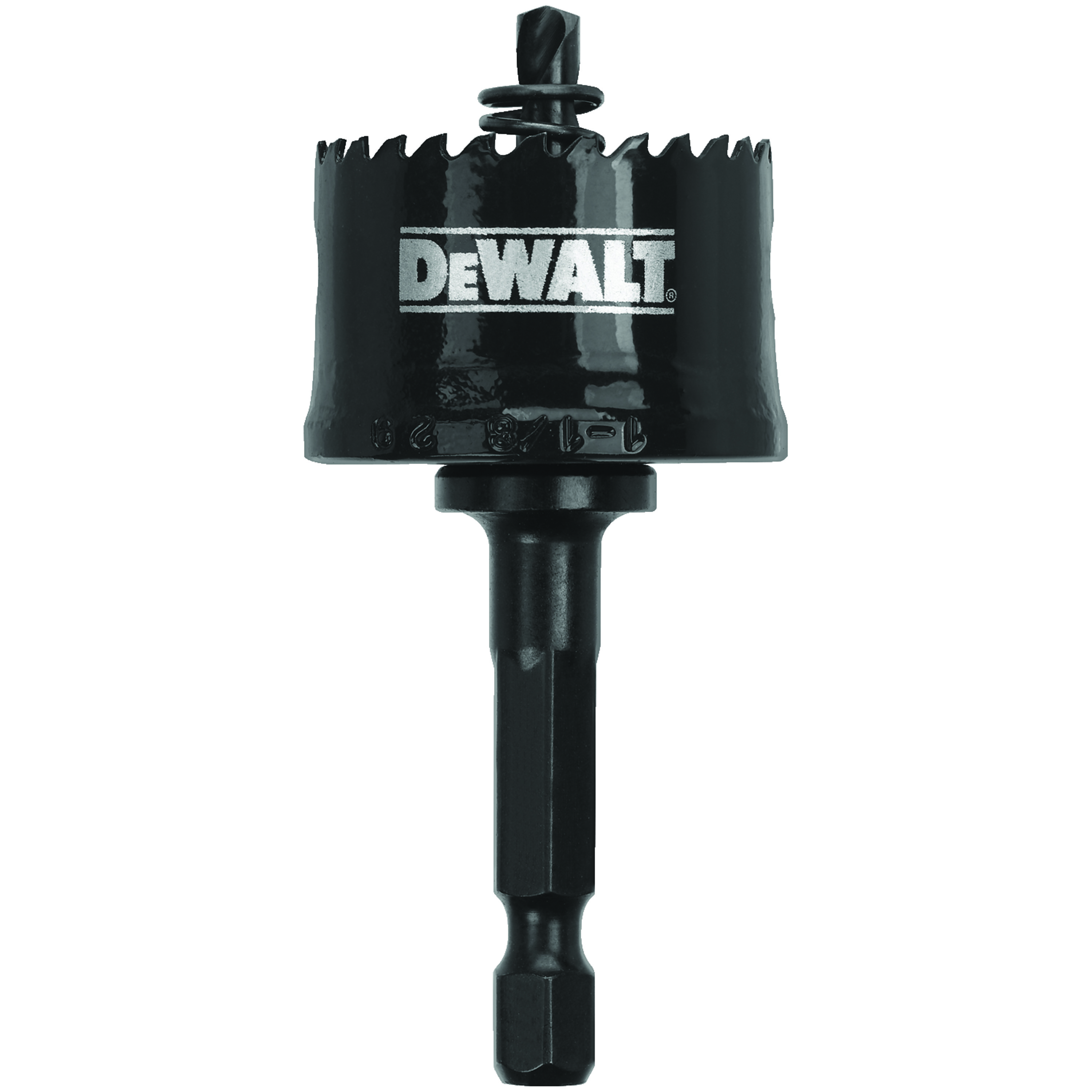 product DeWALT&reg; IMPACT READY&reg; D180014IR Impact-Rated Multi-Purpose Hole Saw, 7/8 in Dia, 1/2 in D Cutting, Bi-Metal Cutting Edge, 1/4 in Arbor