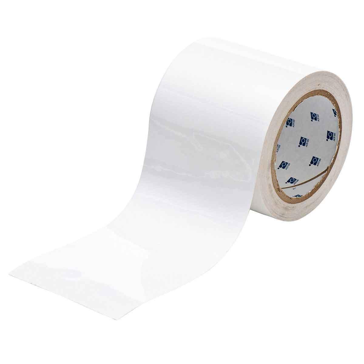 product Brady® ToughStripe® 104347 Floor Marking Tape, 100 ft L x 3 in W, Black on Yellow, Polyester