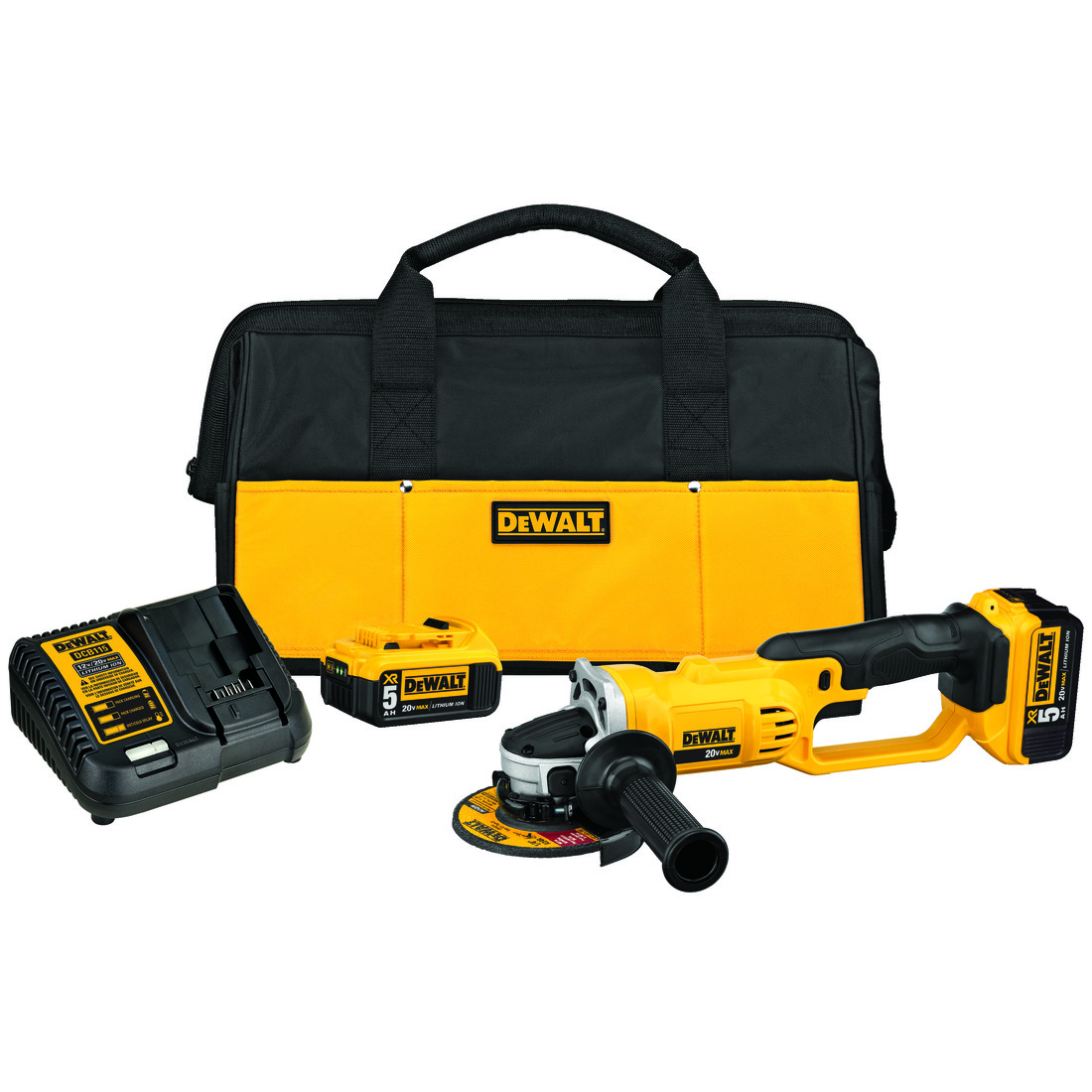 product DeWalt® DWE43214N DWE Brushless Corded Angle Grinder Tool, 5 in, 10500 rpm, 120 VAC