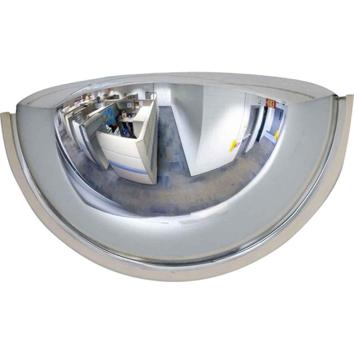 product Se-Kure TCVO-32T-7DP-PB 32 in Outdoor Wide View Convex Mirror, Acrylic Lens, Plastic Backing