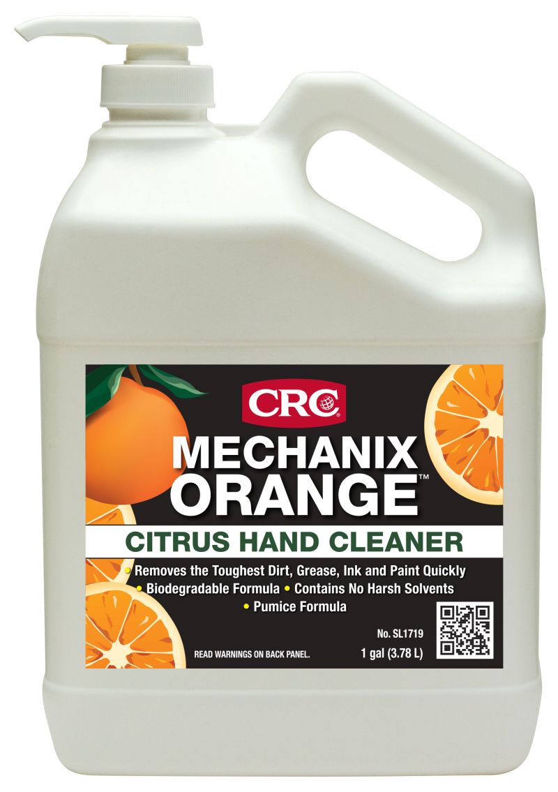 CRC - SL1712 - Mechanix Orange Citrus Lotion Hand Cleaner w/pumice, 16 fl oz