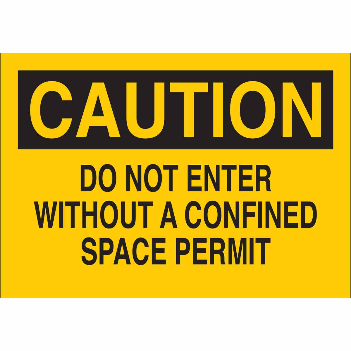 Brady® 123590 Rectangular Security Sign, NOTICE, 10 in H x 14 in W, Black/Blue on White, B-555 Aluminum, Corner Hole/Surface Mount