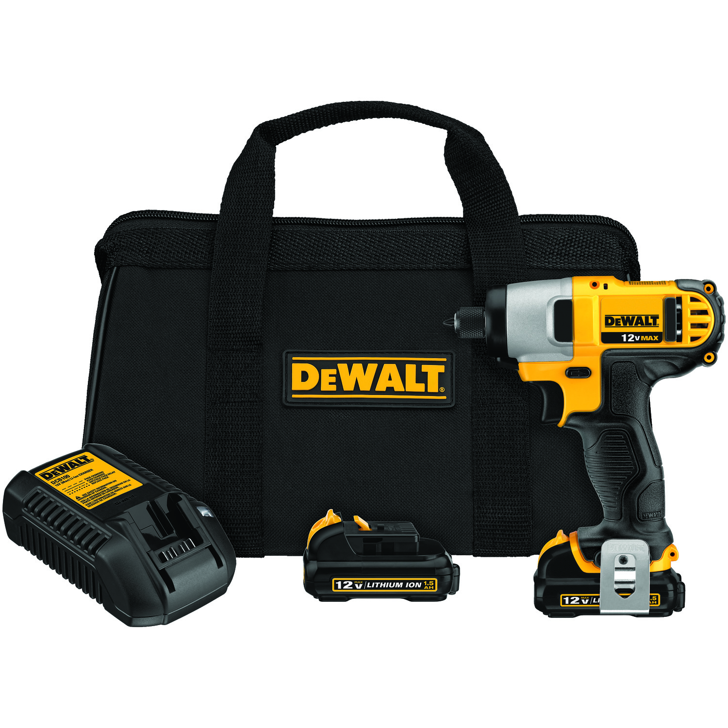 product DeWALT® 20V MAX* DCF885B High Performance Cordless Impact Driver With Quick-Release Anvil, 1/4 in Hex Drive, 3200 bpm, 1400 in-lb Torque, 20 VAC, 5-5/8 in OAL, Tool Only