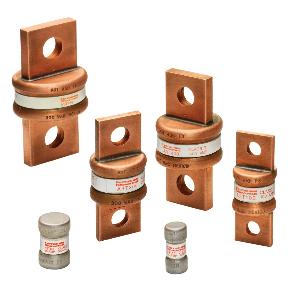 Mersen Tri-Onic&reg; TRS12R Current Limiting Low Voltage Time Delay Fuse, 12 A, 600 V AC/DC, 200/20 kA Interrupt, RK5 Class, Cylindrical Body