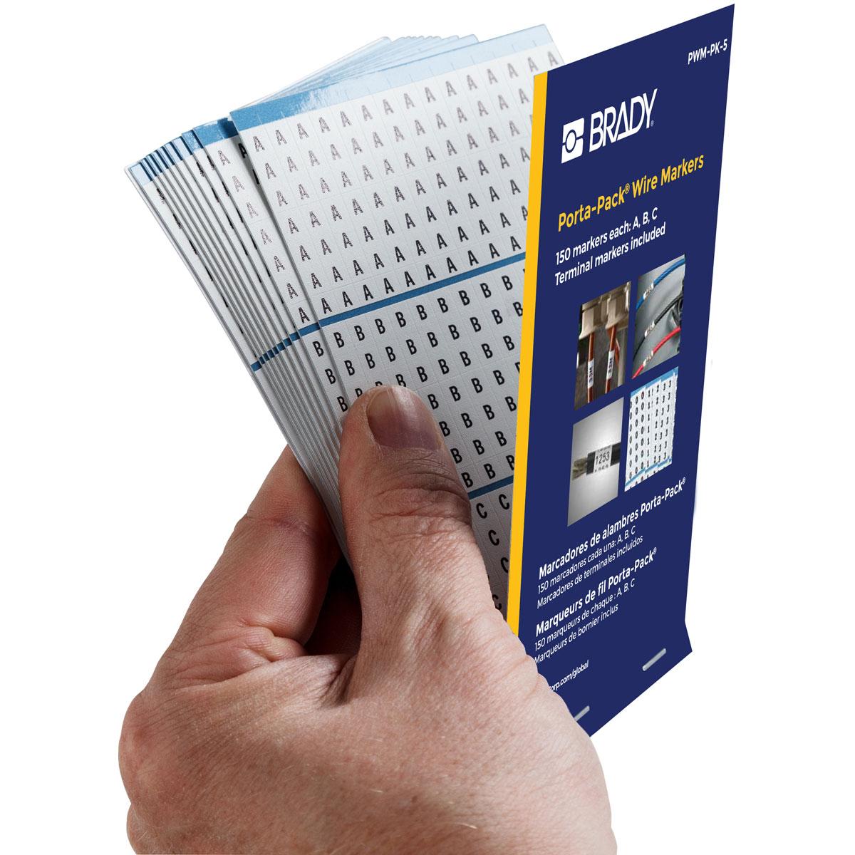 slide Brady® PWM-PK-5