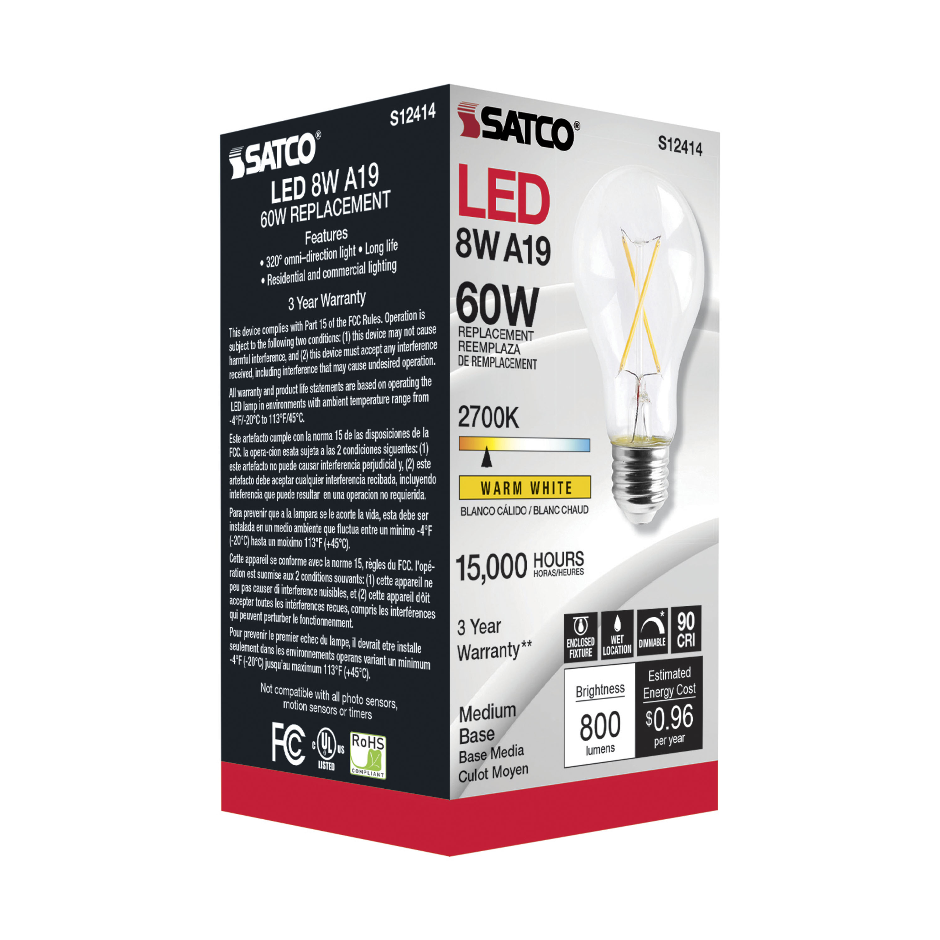 SATCO&reg; S12414 506776