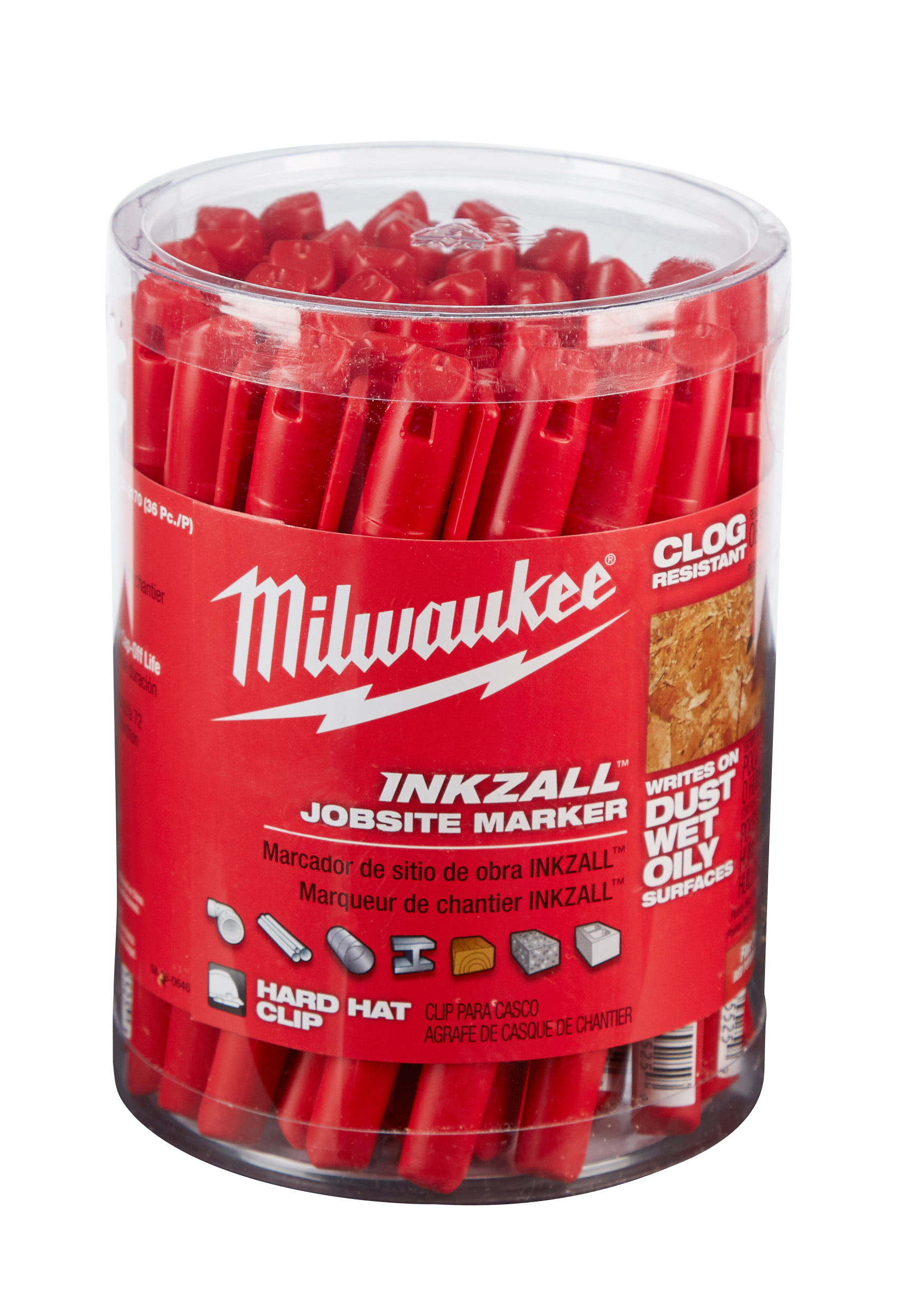 Milwaukee 12 pk INKZALL Black Ultra Fine Point Pens 48-22-3160 - Acme Tools