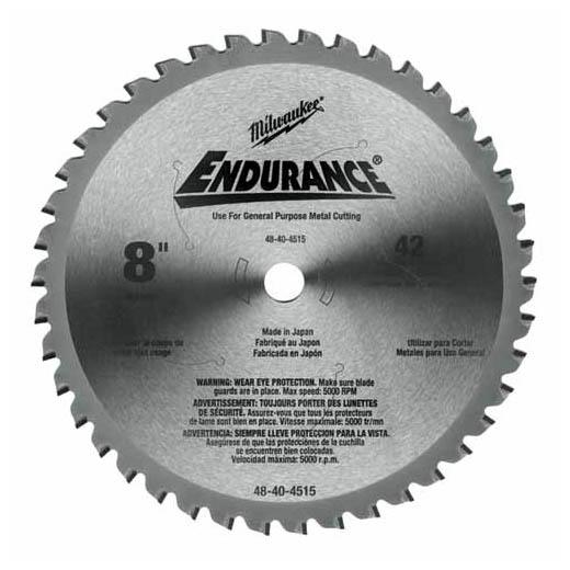 product Milwaukee® 48-40-4510 Circular Saw Blade, 14 in Dia x 0.071 in THK, 1 in Arbor, Hardened Steel Blade, 90 Teeth