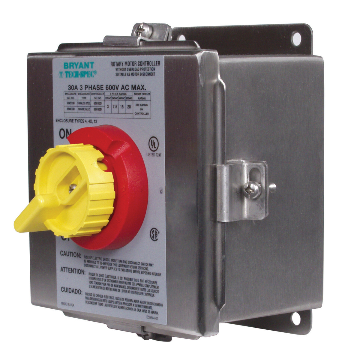 Bryant Electric 664S33D