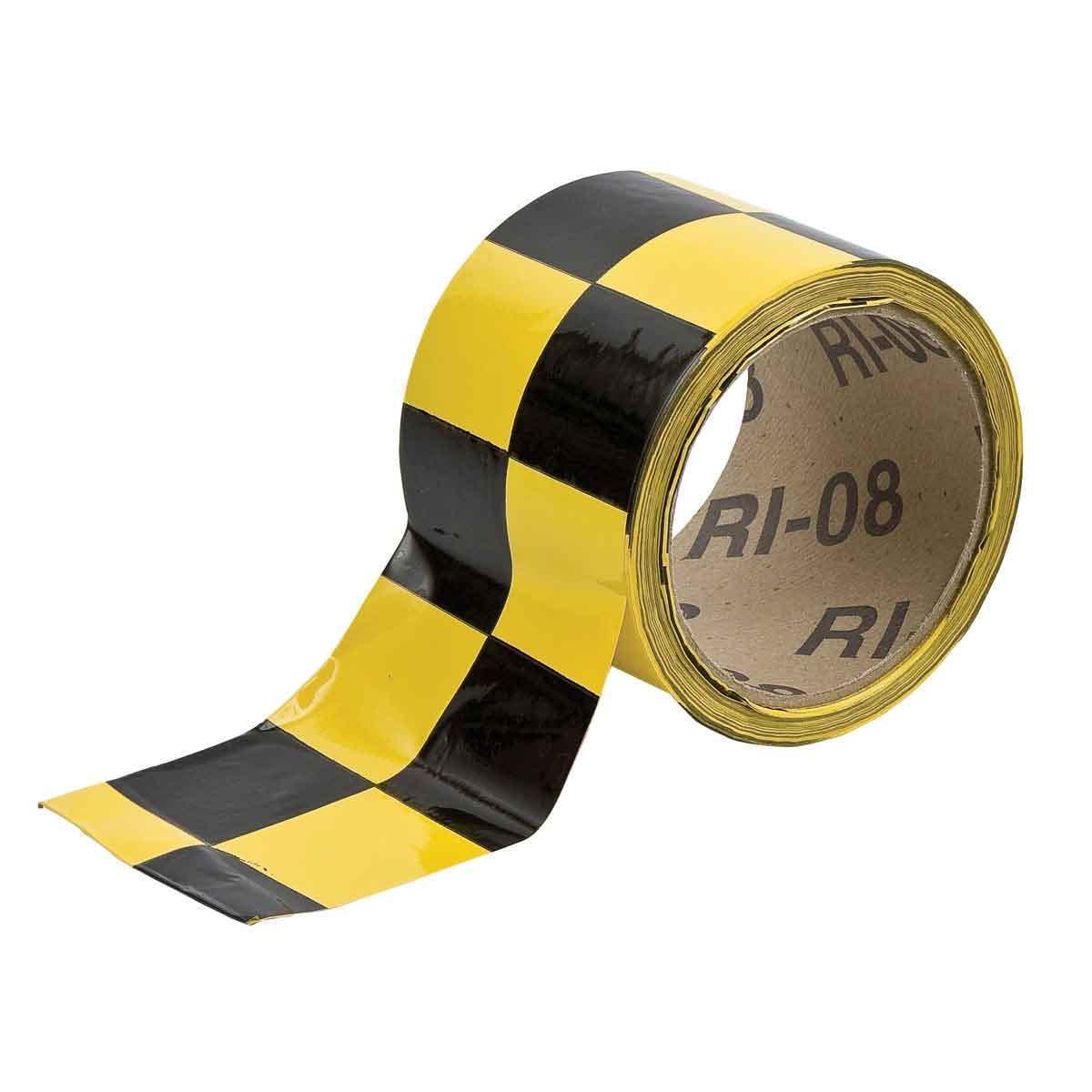 Brady&reg; BradyGlo&trade; 81873 High Intensity Non-Reflective Marking Tape, 50 ft L x 1 in W, Green Glow, B-523 Polyester