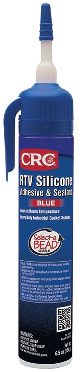CRC® 14055 Multi-Purpose RTV Silicone Sealant, 8 oz Tube, Clear, Silicone Base