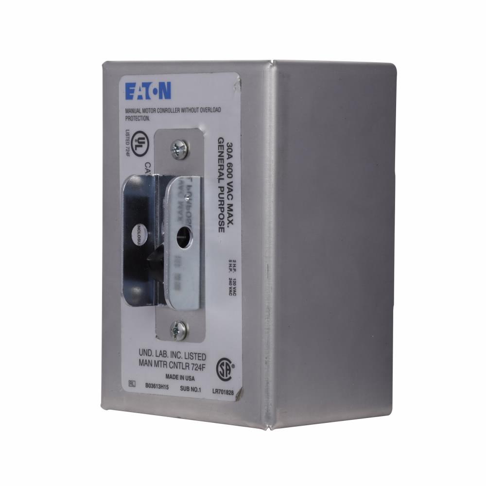 Interrupteur Moteur Eaton B230AN – 2 Pôles, 30A, Neuf En Boîte