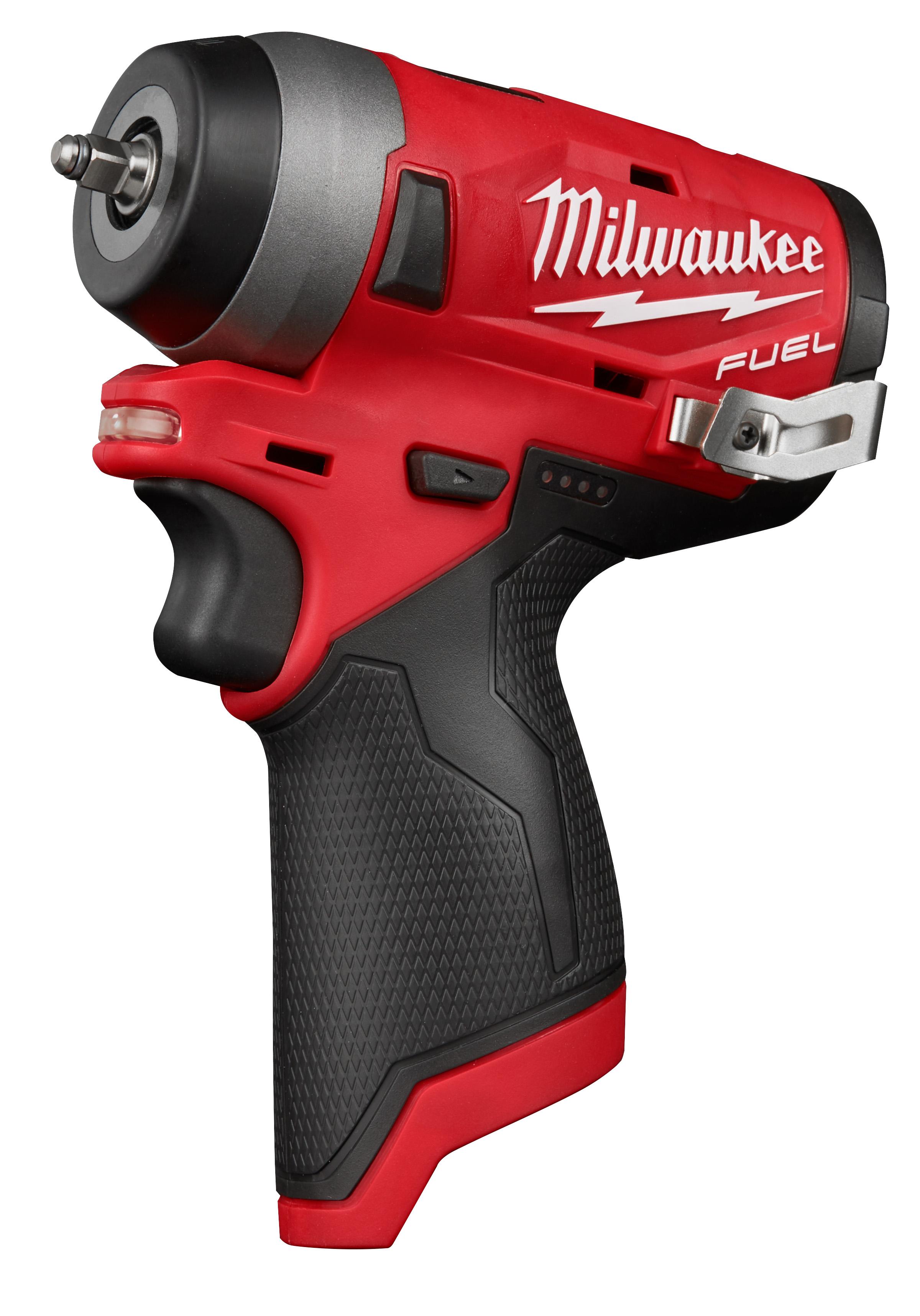 Milwaukee® M12™ 2463-20 Compact Cordless Impact Wrench With Friction Ring, 3/8 in Straight Drive, 3300 bpm, 100 ft-lb Torque, 12 VDC, 6-1/2 in OAL