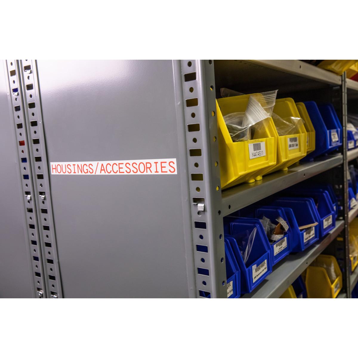 Brady® MC1-1000-595-WT-RD BDY MC1-1000-595-WT-RD