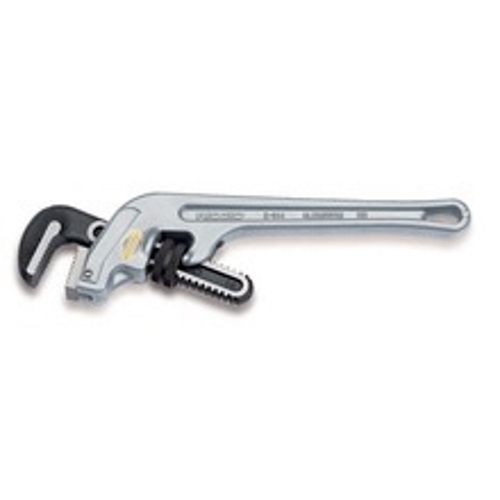 Milwaukee&reg; CHEATER&trade; 48-22-7318 Adaptable Pipe Wrench, 11 in or 18 to 24 in Pipe, 17.13 in OAL, Overbite Jaw, Red/Silver Aluminum Handle