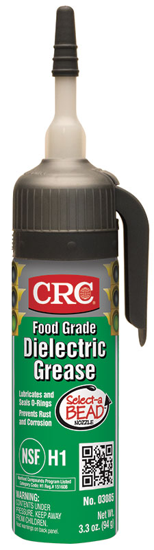 CRC® 03082 Extremely Flammable Non-Curing Dielectric Grease With Perma-Lock™, 16 oz Aerosol Can, Grease, Translucent/Opaque, -70 to 400 deg F