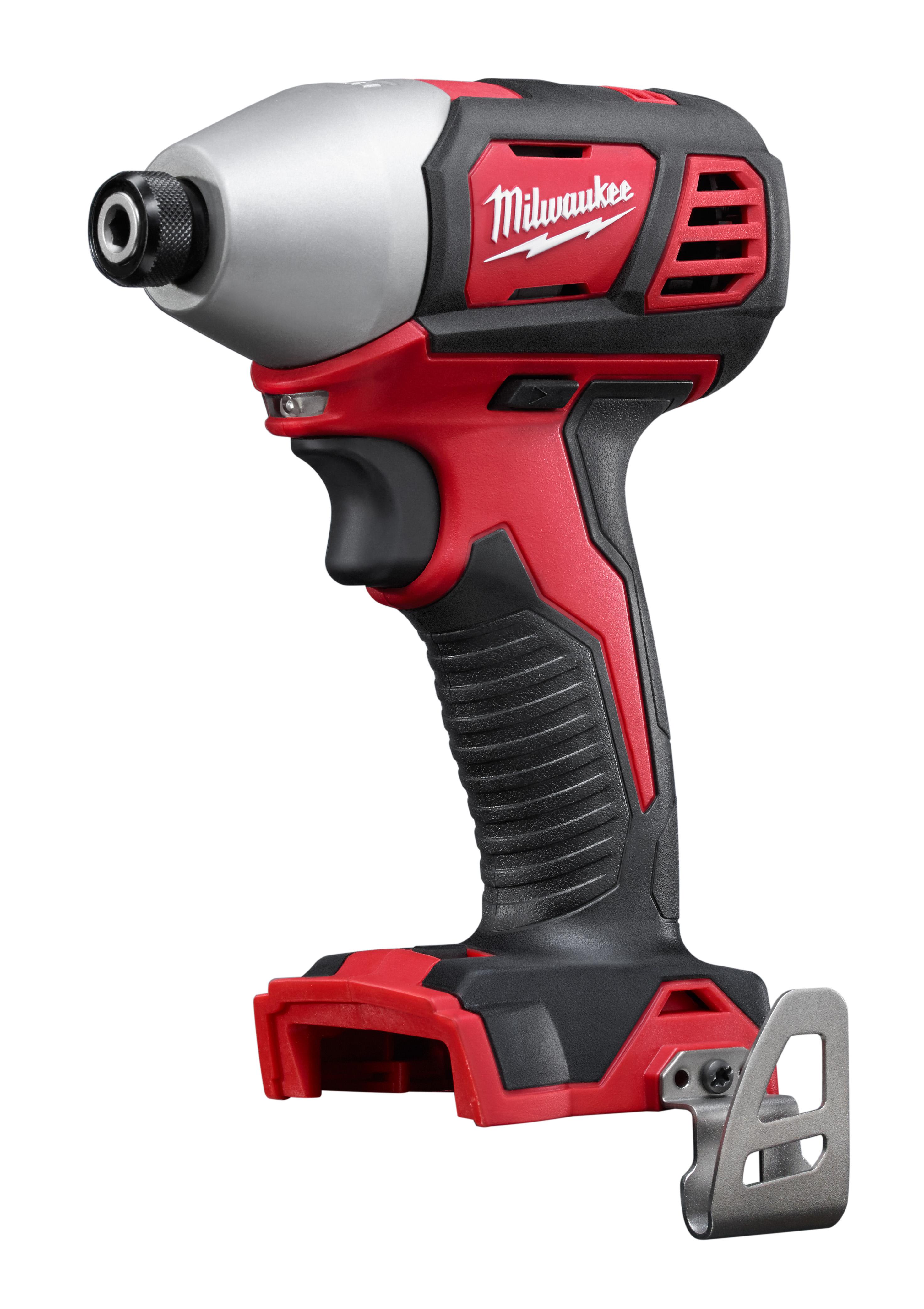 Milwaukee® 2656-22CT Compact Impact Driver Kit, 1/4 in Hex Drive, 3450 bpm, 1500 in-lb Torque, 18 VDC, 5-1/2 in OAL