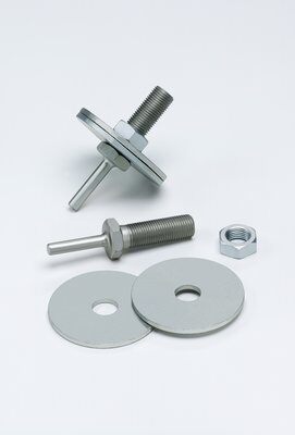 product 3M™ Disc Pad Holder 922, 2 in x 1/4 in Shank, 10 ea/Case
