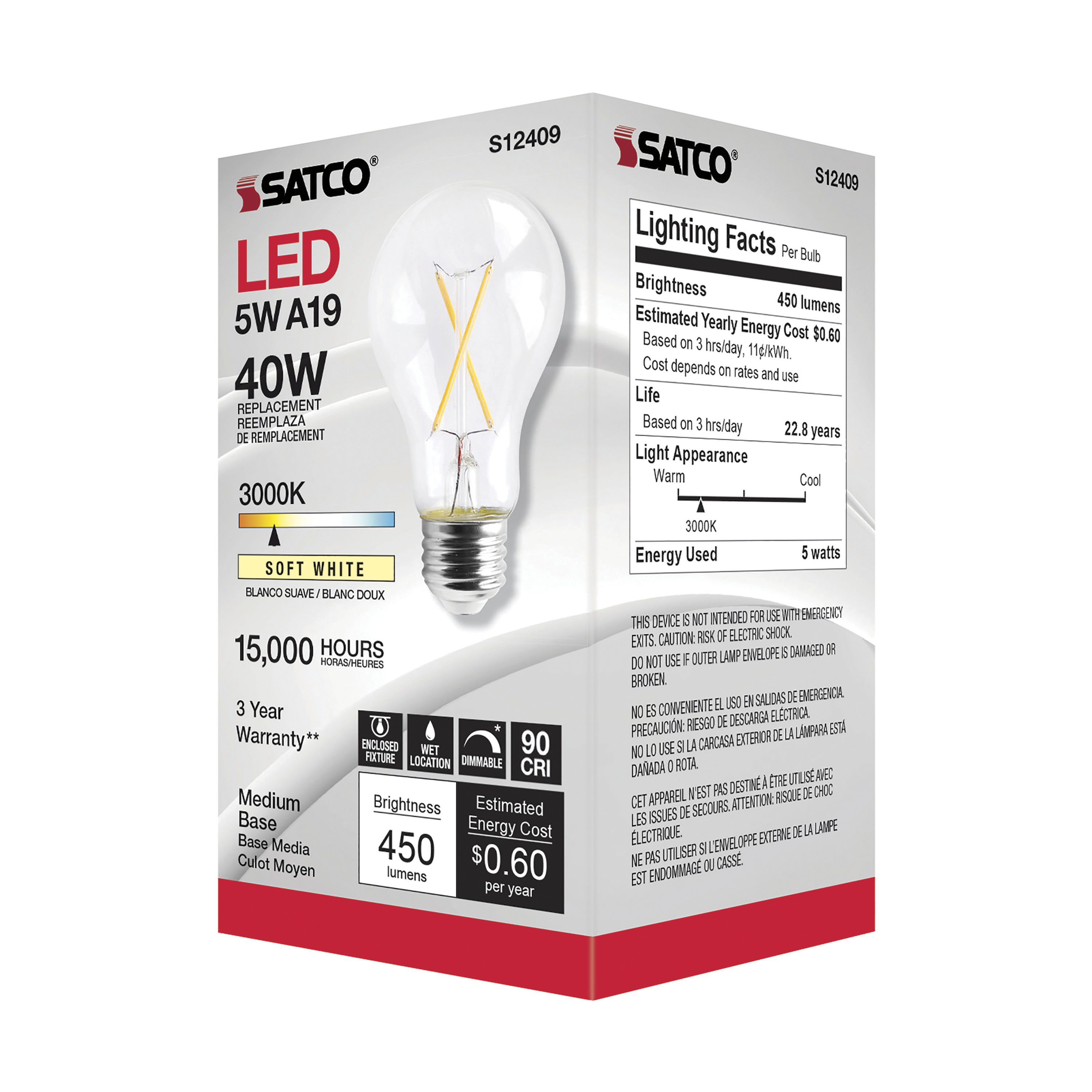 SATCO&reg; S12409 509858