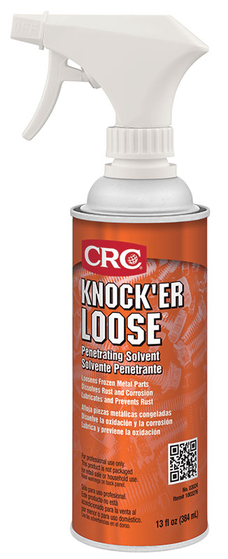 CRC® 03021 Knock'er Loose® Combustible Penetrating Solvent, 1 gal Bottle, Liquid, Reddish, 0.84