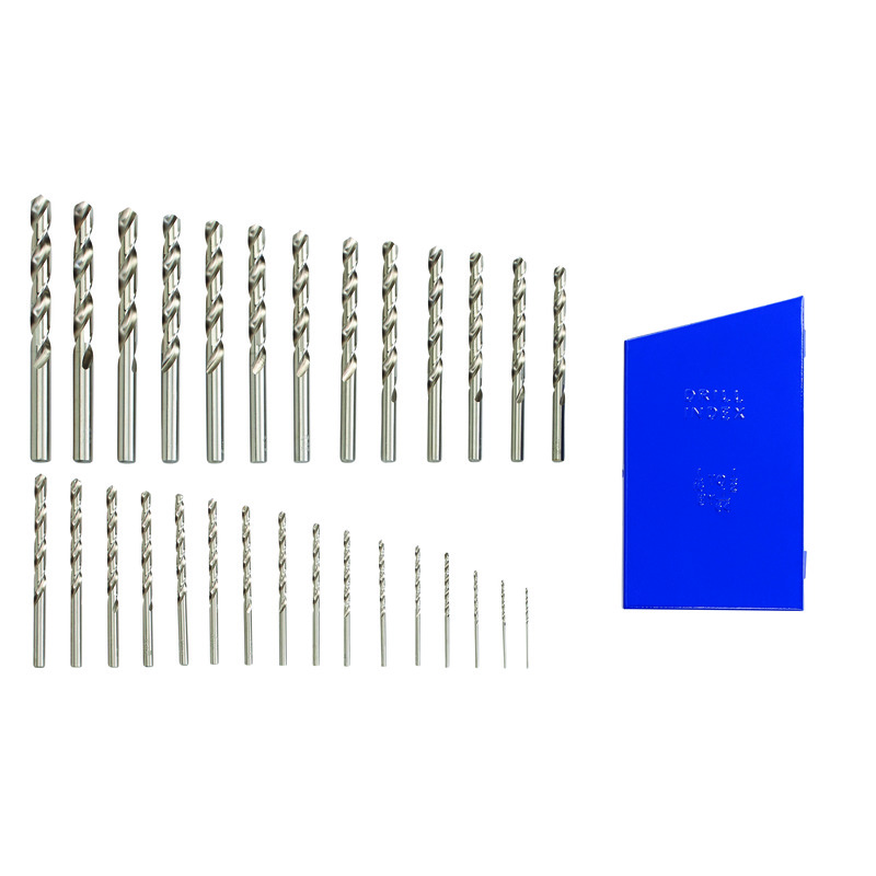 Milwaukee® Thunderbolt® 48-89-0011 Drill Bit Set, 14 Pieces, HSS, Titanium Coated