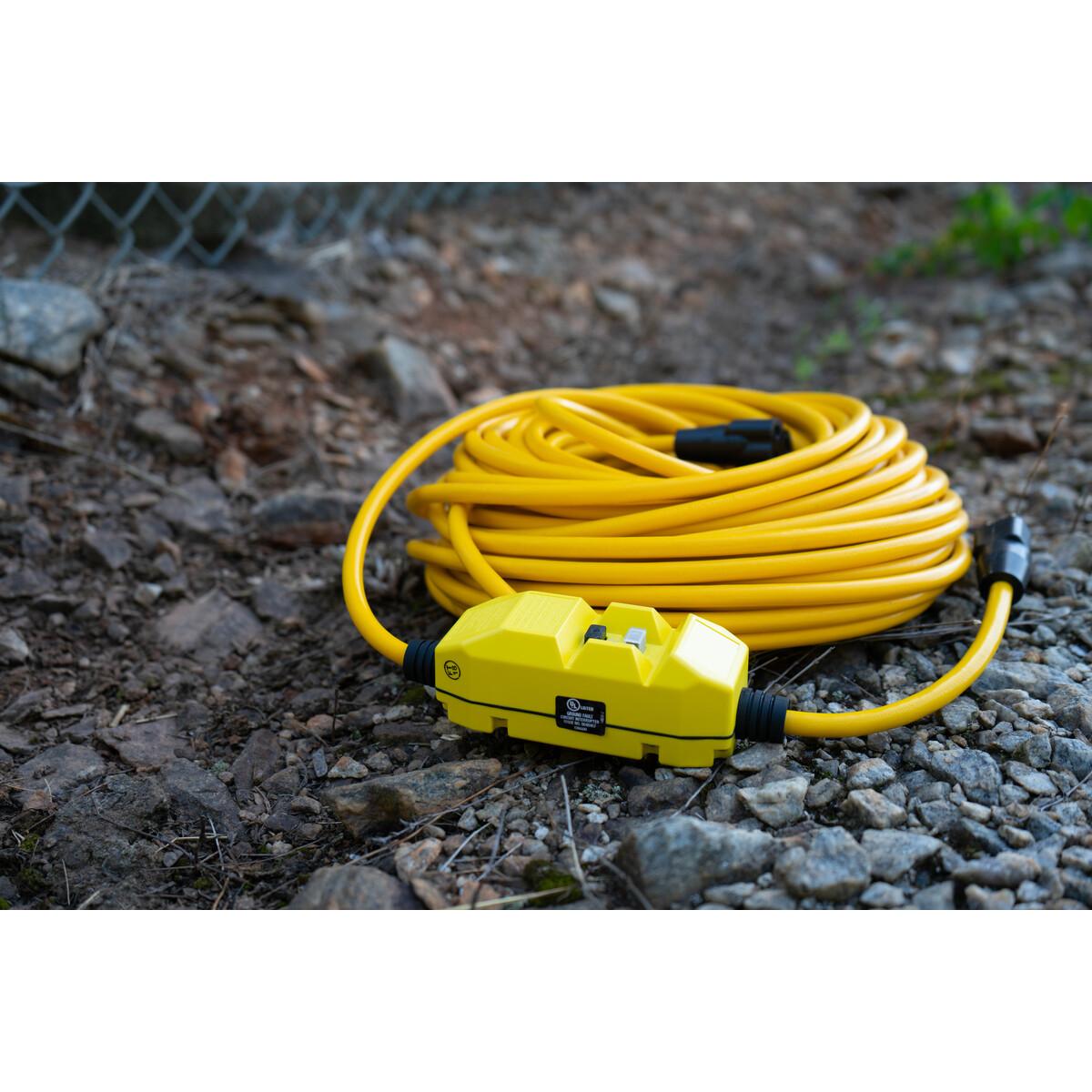 Southwire&reg; Surge Guard&reg; 26020124-2 Type SJTW-A GFCI In-Line Cord Set, 120 V AC, 15 A, 14 AWG Conductor