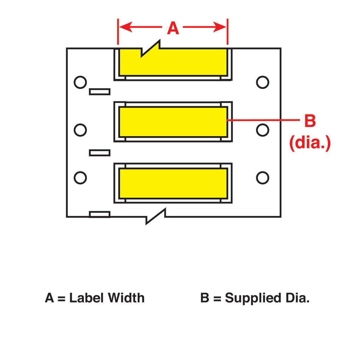 Brady® 2FR-1500-2-YL