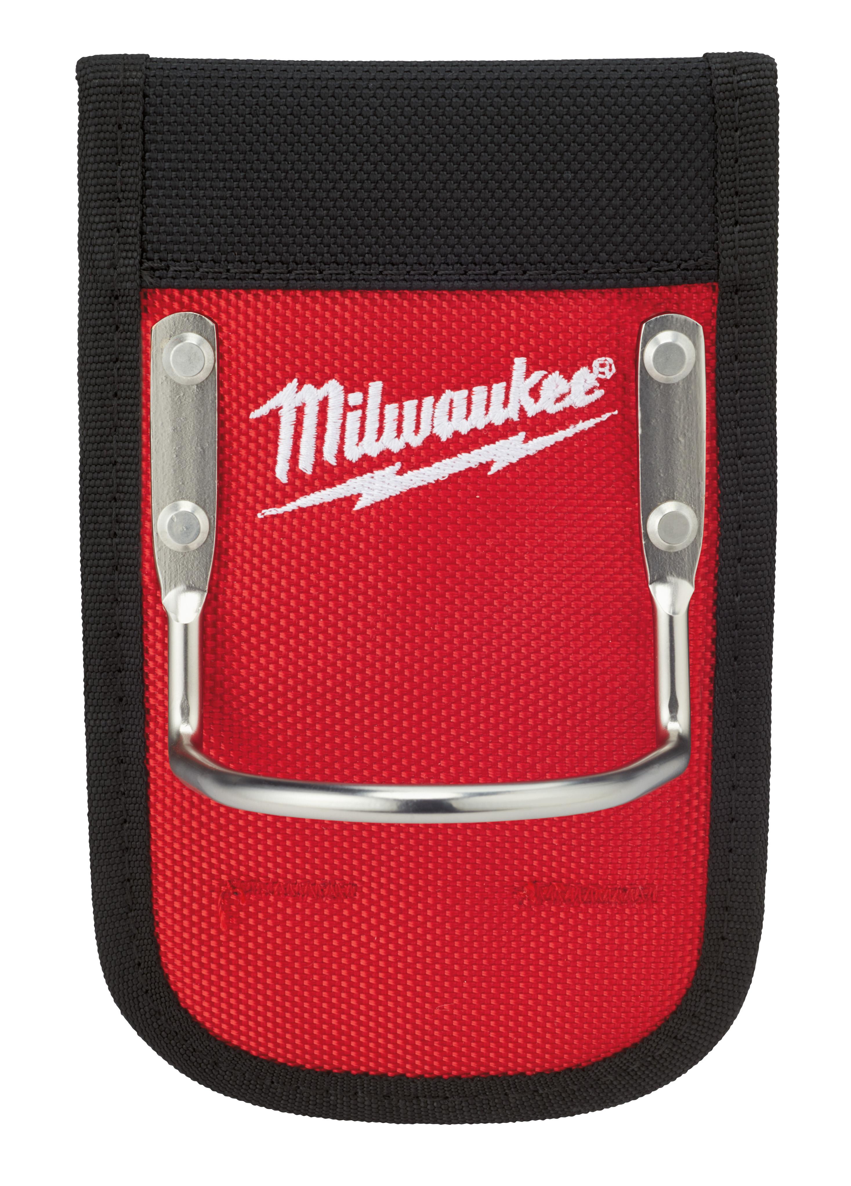 Milwaukee® 48-22-8112 Electrician's Tool Pouch, 1680D Ballistic Nylon, Black/Red