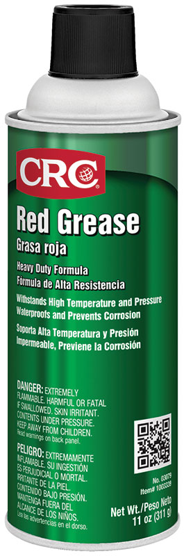 CRC® 03038 Extremely Flammable Grease, 16 oz Aerosol Can, Liquid Form, White Cream, 0 to 450 deg F