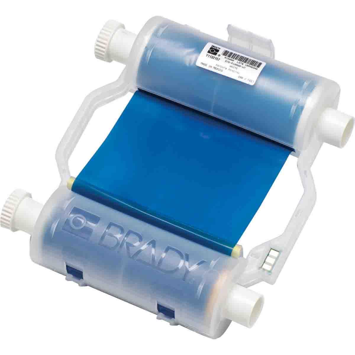 Brady® 42012 R10000 1-Color Printer Ribbon, 75 ft L x 2 in W, Resin, White