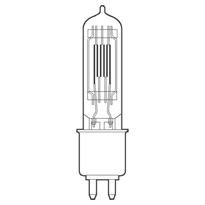 GE Lamps EHD-Q500CL/TP