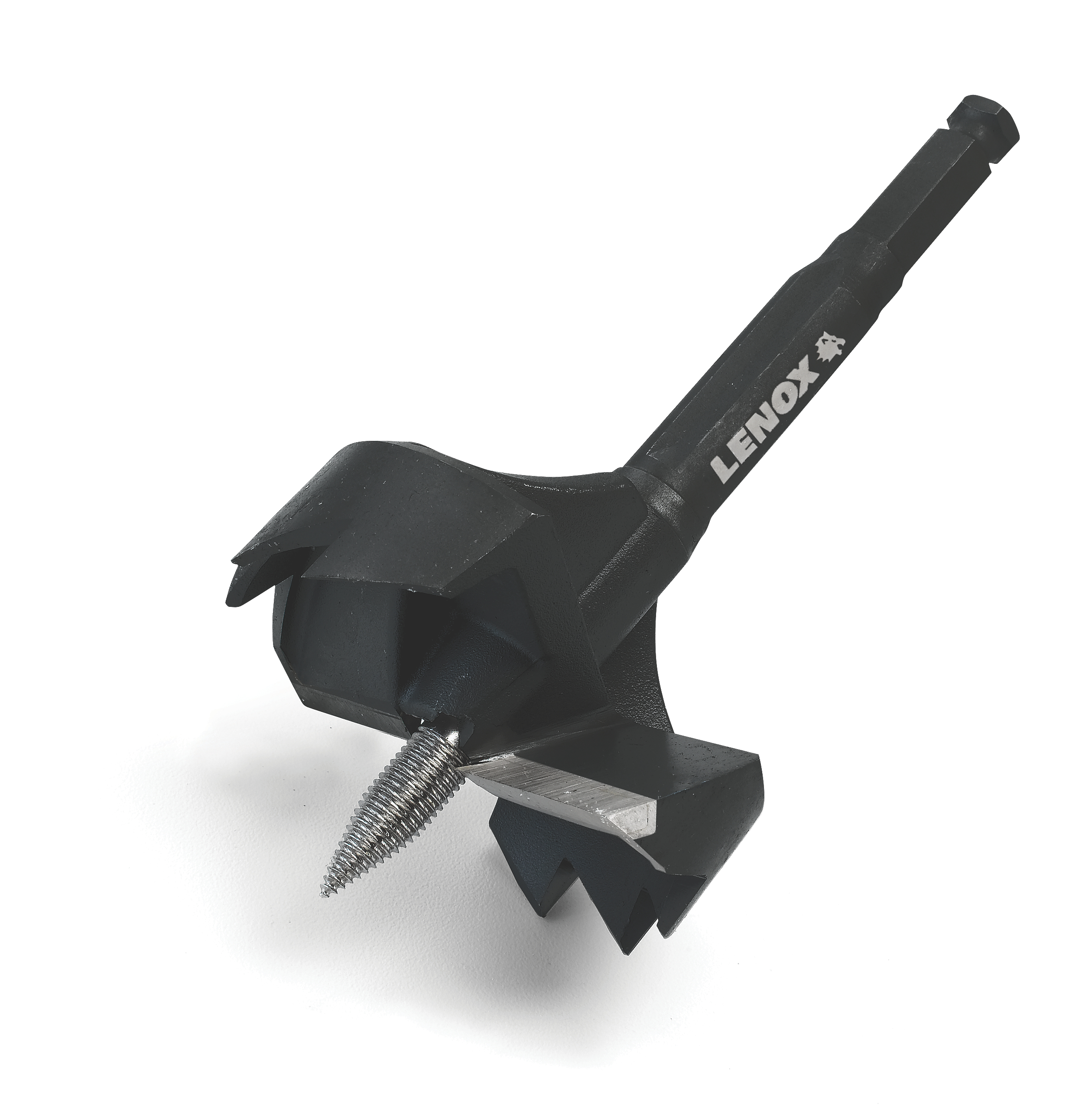 product Lenox® 1787504 Self-Feed Wood Drill Bit, 4-5/8 in Dia, 5-1/2 in OAL, 1/2 in Shank