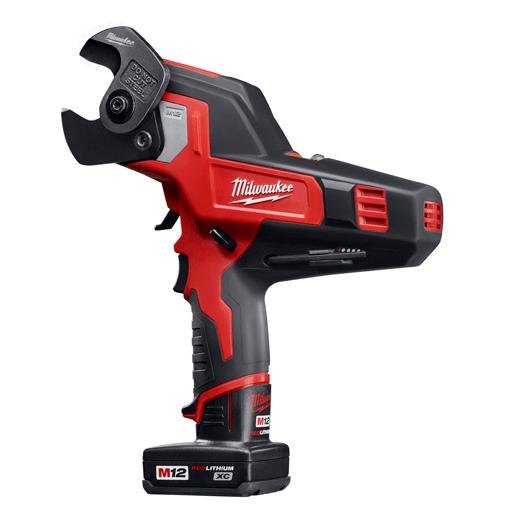 Milwaukee® 2470-21 Cordless PVC Shear Kit, 2 in Cutting, 14-3/8 in OAL, Lithium-Ion Battery