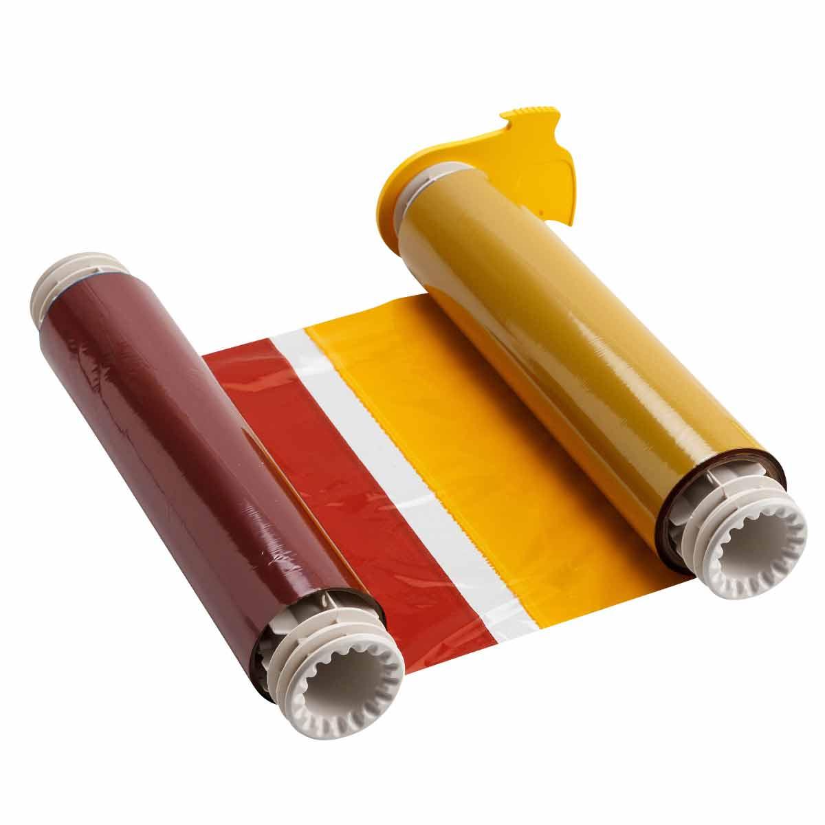 product Brady&reg; M61-R6010 R6000 1-Color Printer Ribbon, 75 ft L x 2 in W, Resin, Black