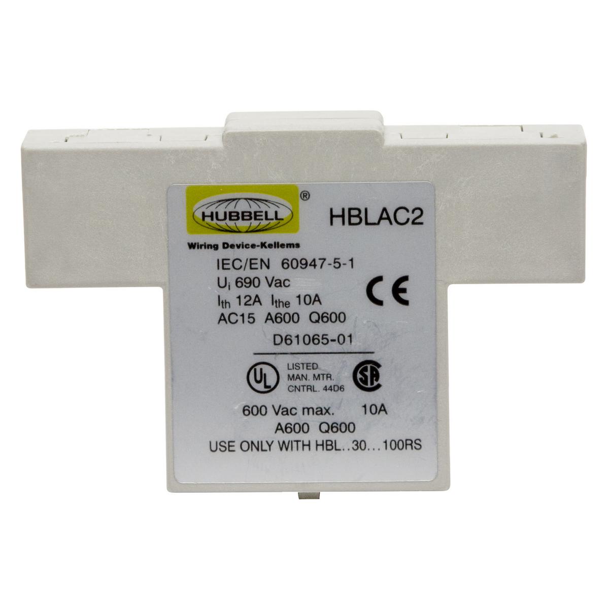 Wiring Device-Kellems HBLAC2