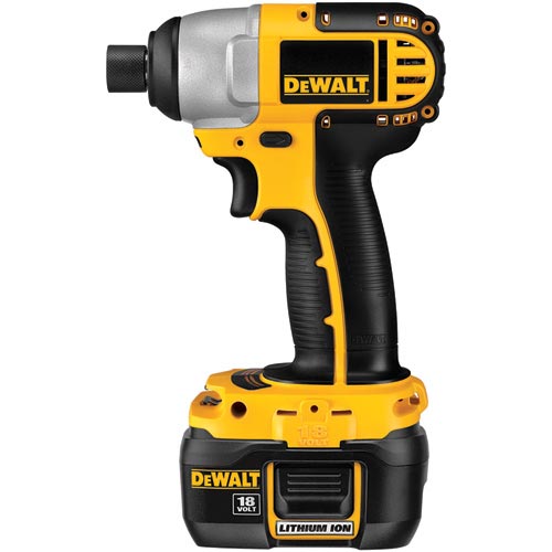 DeWALT&reg; DCF826KL Cordless Impact Driver Kit, 1/4 in Hex Drive, 0 to 2700 bpm, 111 ft-lb Torque, 18 VAC, 5-3/4 in OAL