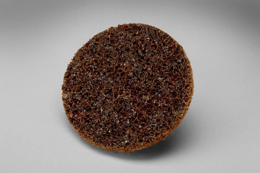 product Scotch-Brite™ 7000136520 Surface Conditioning Disc, 3 in Dia Disc, Medium Grade, Aluminum Oxide Abrasive, Paper Backing