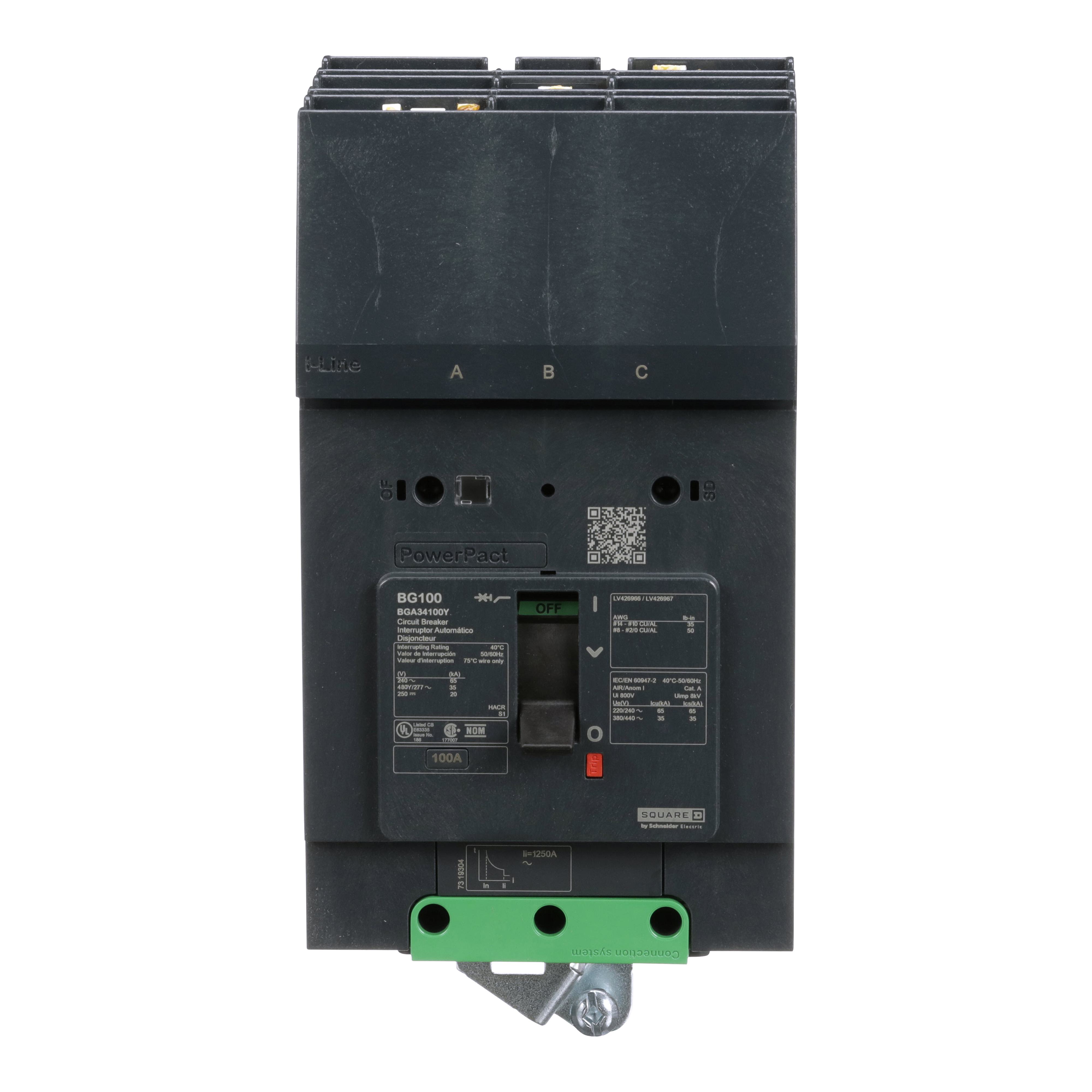 Square D&trade; BGA34100Y 527921
